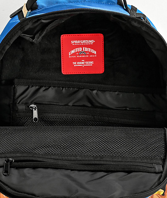 Sprayground x Sesame Street Cookie Monster Shark Backpack Zumiez