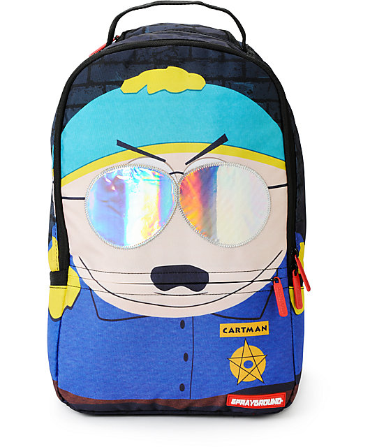Sprayground x South Park Cartman Cop Backpack at Zumiez : PDP