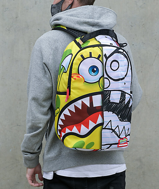 nike spongebob bookbag