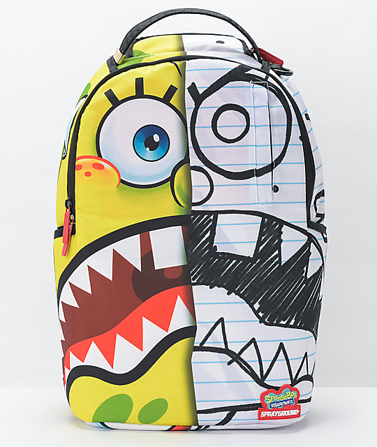 Sprayground Backpack Spongebob Literacy Basics