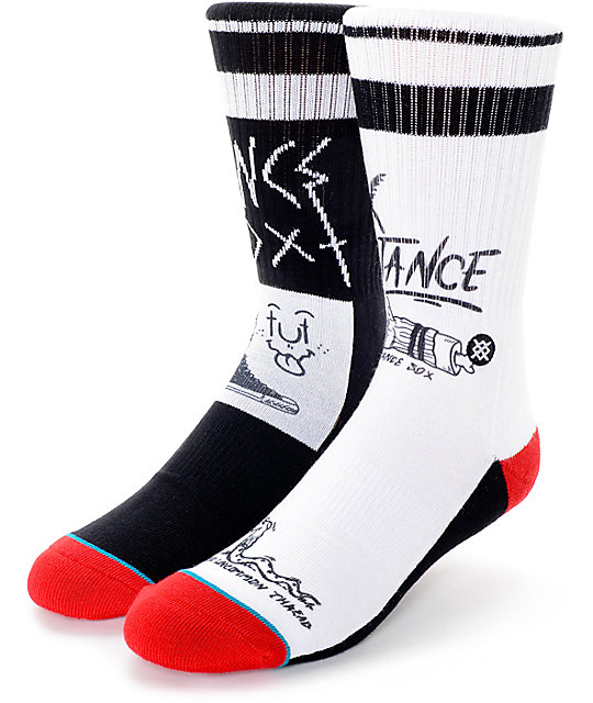 stance flyer crew socks zumiez socks flyer