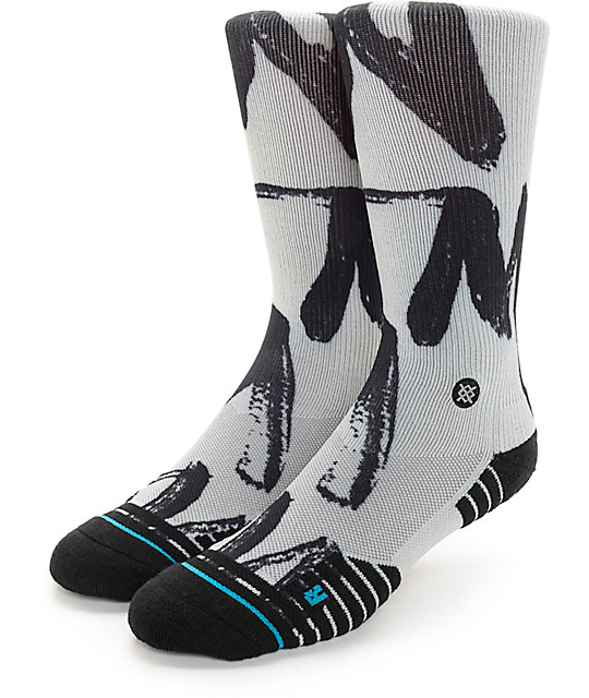 Stance Fusion Athletic Crew Socks Zumiez