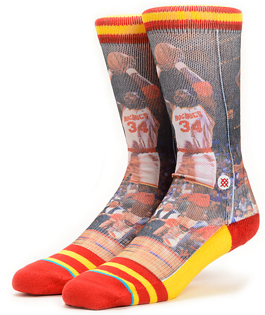 Stance NBA Hakeem Olajuwon Crew Socks | Zumiez