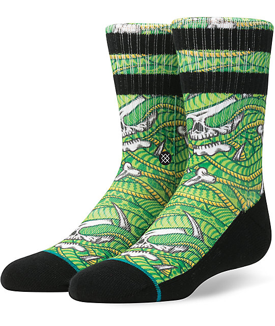 boys green socks