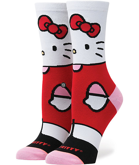 Stance x Sanrio Hello Kitty Crew Socks at Zumiez : PDP