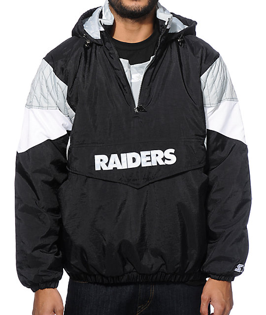 Starter Oakland Raiders Pullover Jacket | Zumiez
