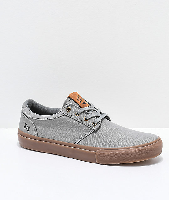 de skate goma gris State zapatos lienzo Elgin y qwpwfxF
