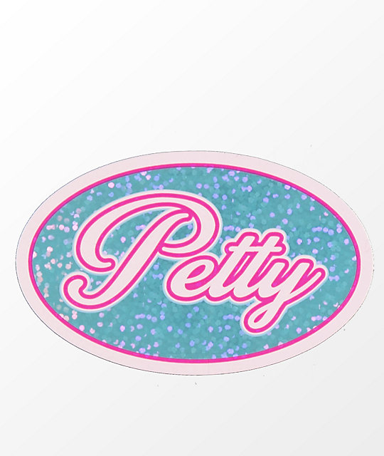 Stickie Bandits Petty Blue U0026 Baby Pink Sparkle Sticker