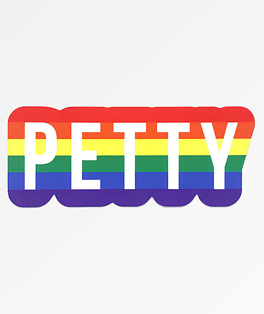 Stickie Bandits Petty Rainbow Sticker