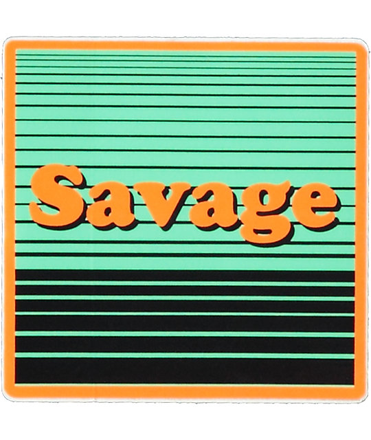 Stickie Bandits Savage Box Sticker