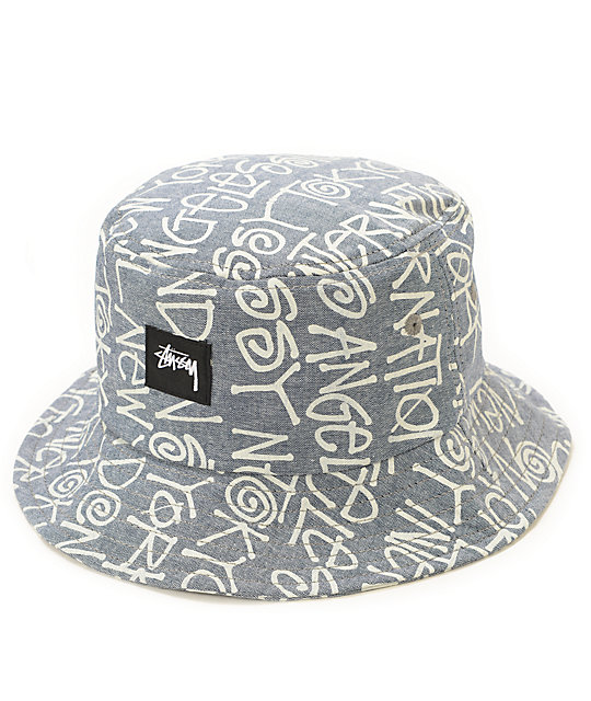 Stussy Cities Bucket Hat at Zumiez : PDP