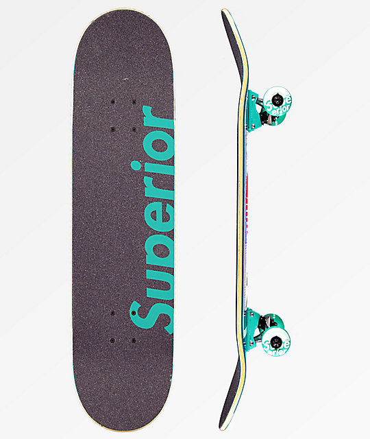 Superior Nightcrawl 8.0" Skateboard Complete Zumiez