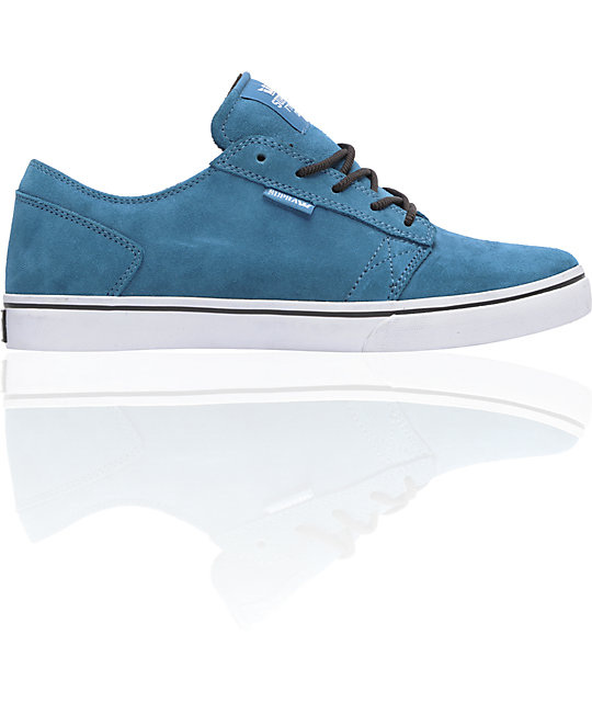 Supra Amigo Blue Suede Skate Shoes | Zumiez