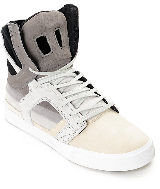 Supra Skytop II Transitions Decade X Grey Ice Skate Shoes at Zumiez : PDP