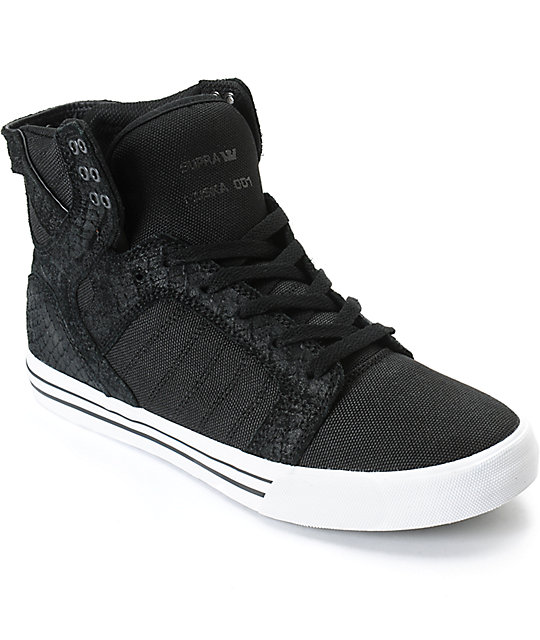 Supra Skytop Serpent Black shoes online hot sale Supra Skytop Serpent Black shoes online hot sale