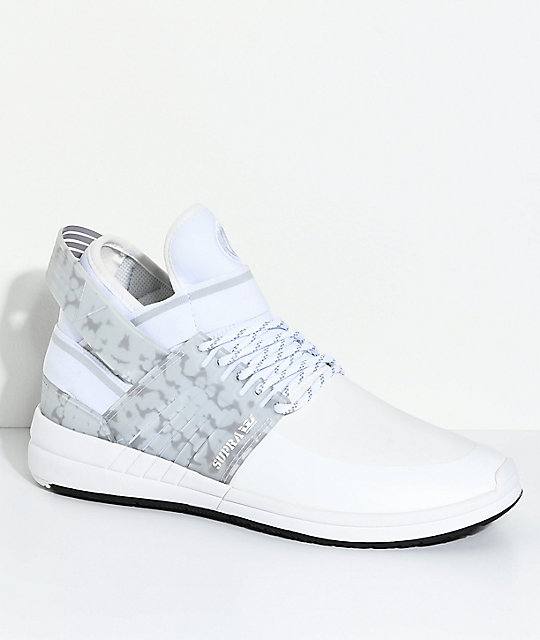 Supra Skytop Shoes Camo Black White