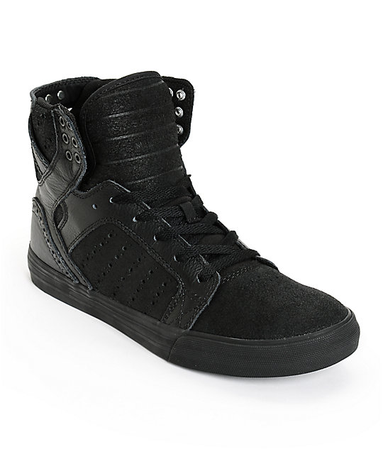 Supra Skytop Waxed Leather Skate Shoes | Zumiez