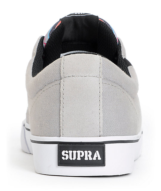 Supra TK Stacks Vulc Southwest & Grey Skate Shoes | Zumiez
