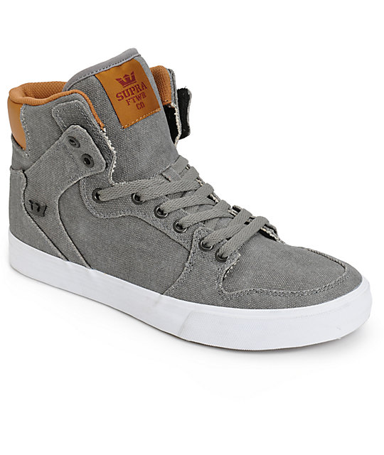 Supra Vaider Canvas Skate Shoes | Zumiez