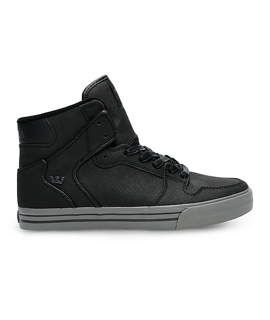 Supra Vaider Tuf Black Gunny Shoes | Zumiez