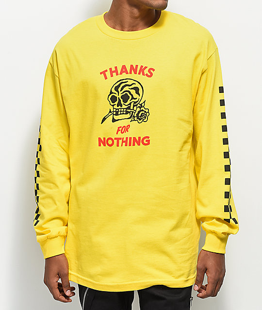 thanks for nothing shirt