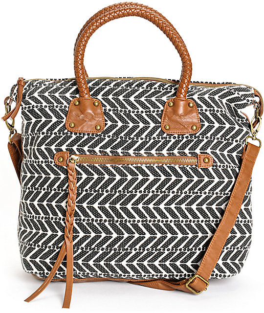 T Shirt Jeans Roni Chevron Print Tote Bag Zumiez T Shirt Jeans Roni Chevron Print Tote Bag