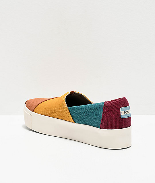 Women's Toms, Cassiah Platform Sneaker | Peltz Shoes