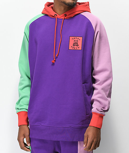 violet hoodies