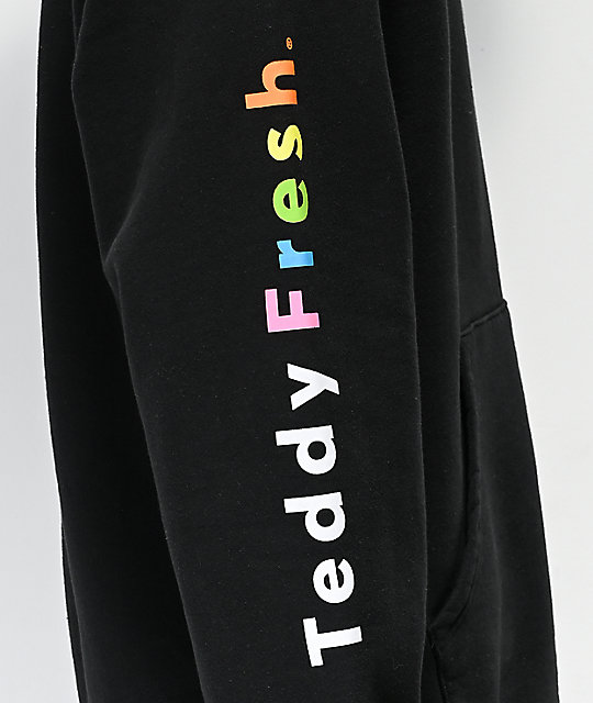 teddy fresh black hoodie