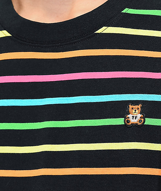 rainbow stripe t shirt