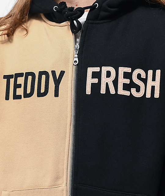 teddy fresh spongebob black hoodie