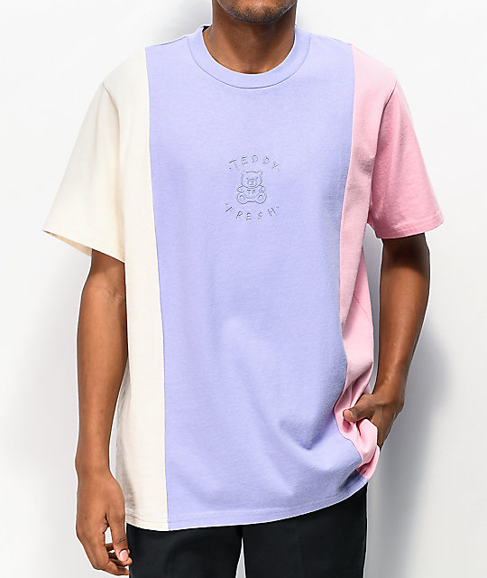 camiseta lila
