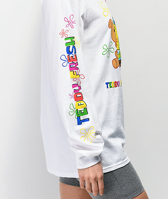 teddy fresh x spongebob shirt