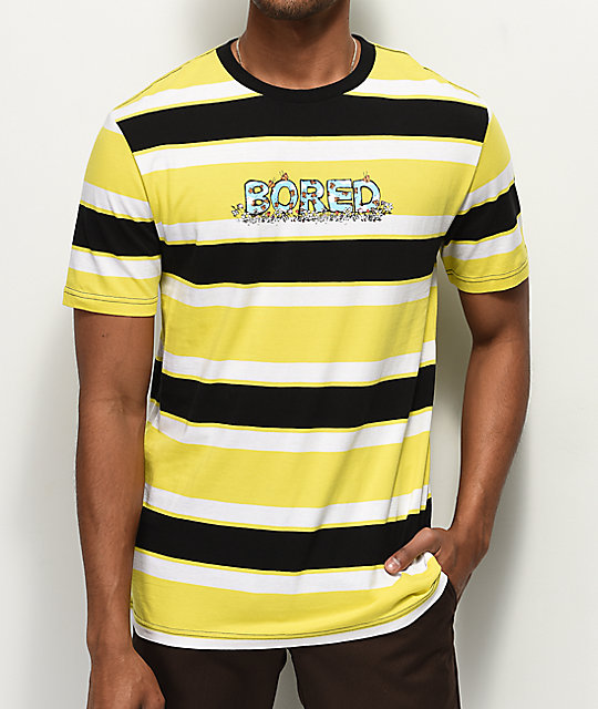Yellow Black And White Shirt Hotsell 