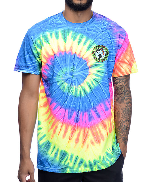 Download Teenage Madness Multi Tie Dye T-Shirt | Zumiez