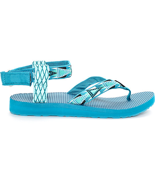 teva turquoise sandals