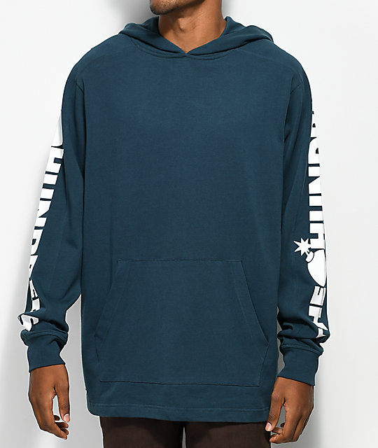 the hundreds hoodie blue