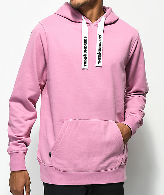 the hundreds hoodie pink