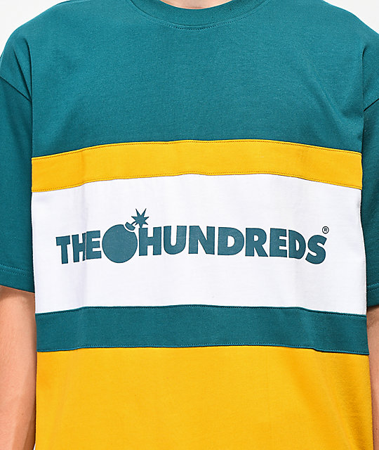 the hundreds green t shirt