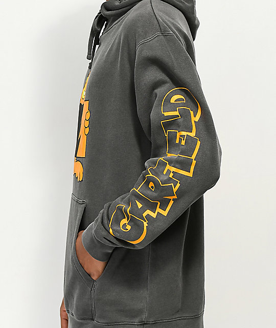 the hundreds garfield hoodie