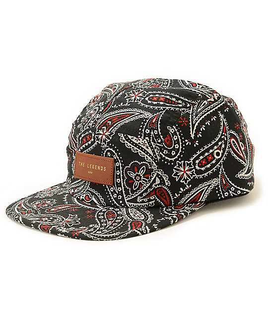 The Legends Paisley 5 Panel Hat | Zumiez