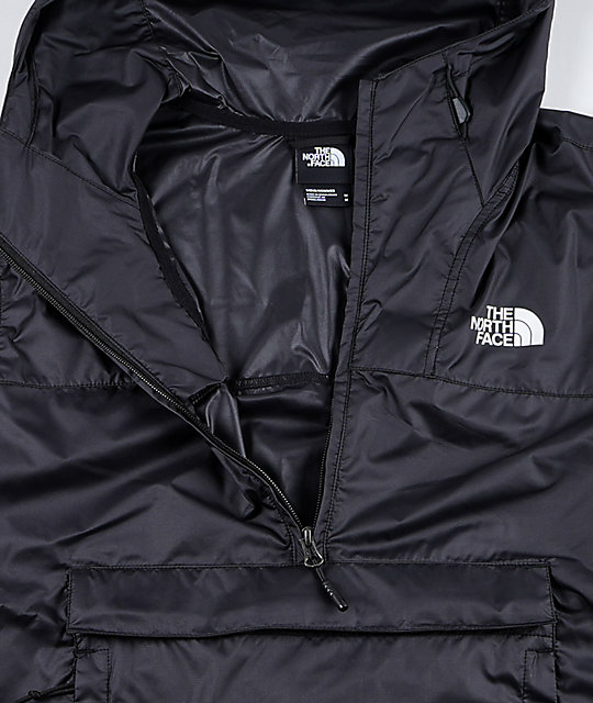 the north face fanorak black