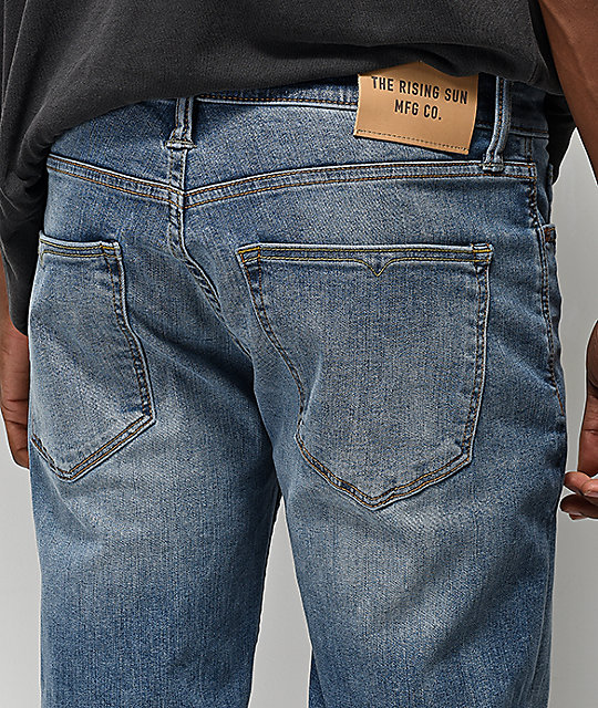 blue slim fit jeans