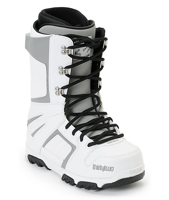 Thirtytwo Prion White Snowboard Boots | Zumiez