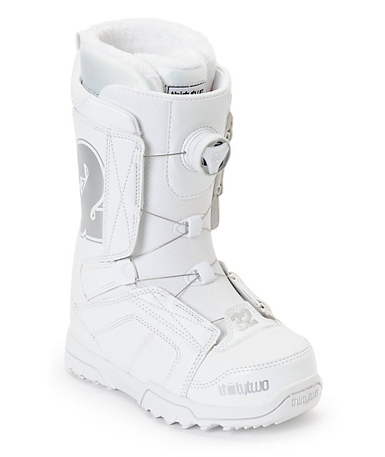 Thirtytwo STW BOA White Womens Snowboard Boots | Zumiez