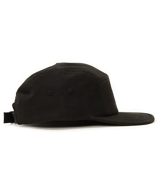 Thrasher Black 5 Panel Hat | Zumiez