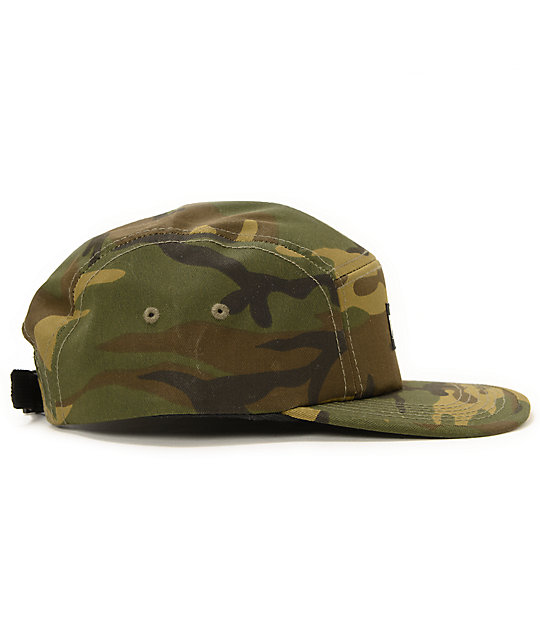 Thrasher Camo 5 Panel Hat | Zumiez