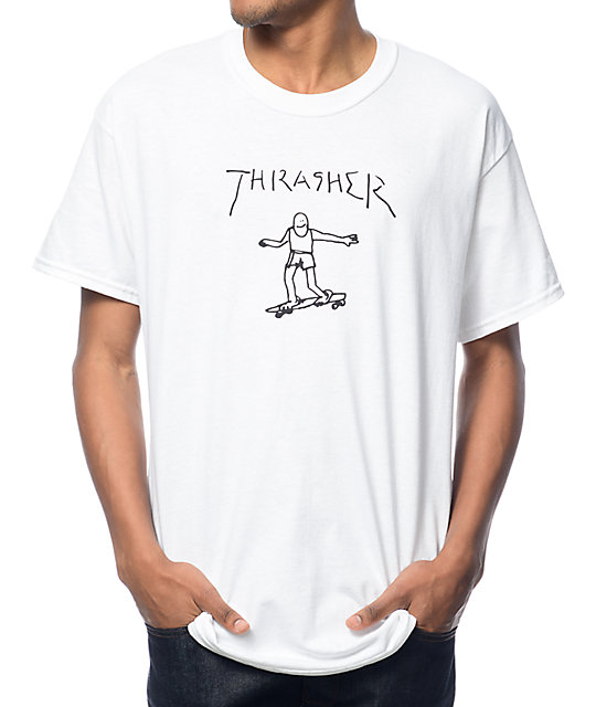 Thrasher Gonz White T-Shirt | Zumiez
