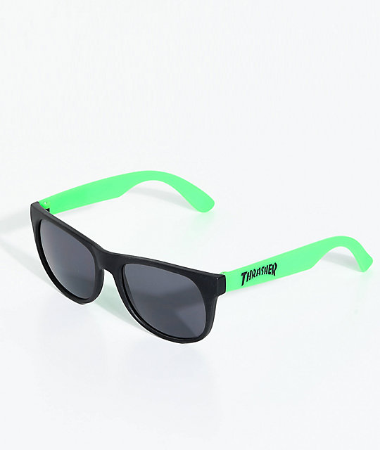 lentes de sol verdes