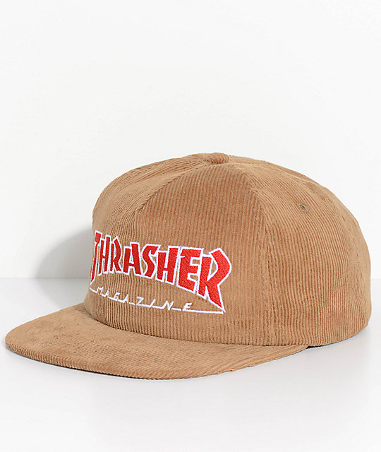 corduroy snapback hat